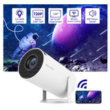 Salange HY300 Smart Projector Android 11.0 MINI Portable 5G WIFI Home Cinema 720P for SAMSUNG Apple Outdoor 1080P 4K Movie HD