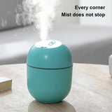 Portable USB Ultrasonic Air Humidifier Essential Oil Diffuser Car Purifier Aroma Anion Mist Maker with LED Lamp Romantic Light