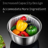 1007GG Vegetable Dehydrator Electric Cleanse Dryer Strainer Fruit and Vegetable Dry Wet Separation Dehydrator Kitchen Gadgets Products