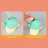 1pc Facial Ice Cube Cactus Shaped  Silicone Mold Freezing Beauty Swelling Face Massager Moisturizing Washable Oven Icing Mould