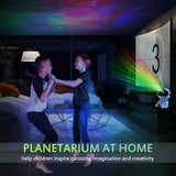 Galaxy Projector, Star Projector Galaxy Light, Night Light for  Bedroom Ceiling Gaming Room Decor，Sky Starry Nebula Aurora Lamp
