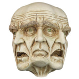 1707BA Resin Creepy Spooky Human Faces Statue Indoor Store Decorative People Sculpture For Home Wall  Halloween Decor Ornament