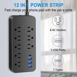 Surge Protector Smart Outlet Power Strip