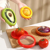 1007GG Fruit Vegetable Fresh-keeping Cover Avocado Food Storage Box Fruit Preservation Seal Cover Kitchen Gadgets Kitchen Accessories