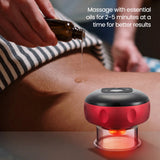 Electric Vacuum Cupping Massage Body Cups Anti-Cellulite Therapy Massager for Body Wireless Guasha Scraping Fat Burning Slimming