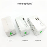 Universal Travel Adapter with Built in Dual USB Charger Ports