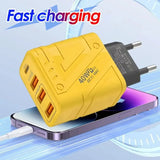 40W Fast Charging Power Station 3 USB & 1 PD Ports Efficient Charger