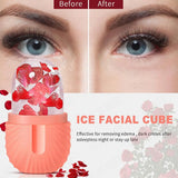 Ice Cube Mold Silicone Freezing Beauty Lifting Tool Roller Beauty Educe Skin Tools Face Skin Massager Eye Ice Care B H8y8