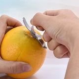 1007GG Stainless Steel Orange Peeler Citrus Pomelo Orange Fruit Skin Remover Peeler Cutter Small Kitchen Tools Peeling Kitchen Gadgets