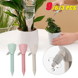 New 9Pcs Adjustable Drip Irrigation System Indoor Outdoor Potted Plants Automatic Self-flowing Watering Spikes Gardening Tools