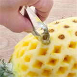 1007GG Stainless Steel Strawberry Huller Fruit Peeler Pineapple Corer Slicer Cutter Kitchen Knife Gadgets Pineapple Slicer Clips New