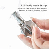 Manual Nose Hair Trimmer Portable Nose and Ear Hairs Trimmer Stainless Steel Washable Unisex Cleaner Personal Care Appliances