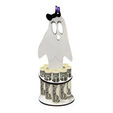 0709BA Halloween Money Clip Ghost Halloween Money Clip Portable Funny Cash Holder Cute Money Clip For Birthday Party Favors Desk Decor