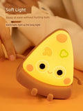 2808BA Cute Cartoon Pizza Soft Light Christmas Small Night Lamp