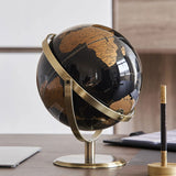 2307BA Home Decor Accessories Retro World Globe Modern Learning World Map Globe Kids Study Desk Decor Globe Geography Kids Education