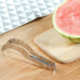 1007GG Kitchen accessories gadgets 304 stainless steel watermelon crafts slicer knife core fruit and vegetable tools