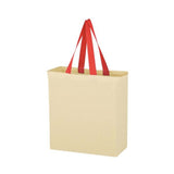 Natural Cotton Canvas Grocery Tote Bag In Bulk- Assorted