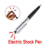 Silver Engraved Shock Pen Shocking Joke