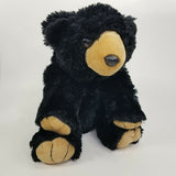 5" Buttersoft Small World Black Bear Plush