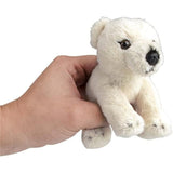 5" Buttersoft Small World Polar Bear Plush