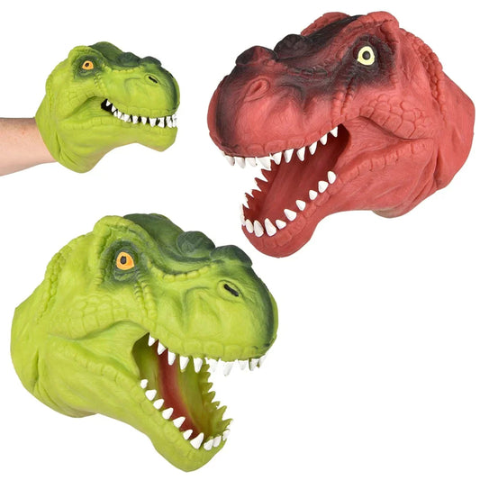 Stretchy Dinosaur Hand Puppet- {Sold By Dozen= $54.99}