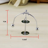 0907BA Modern Perpetual Motion Machine Newton's Pendulum Model Newton Cradle Balance Ball Decor Interesting Office Tabletop Home Decor