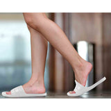 Comfort White Slide Sandals For Women's- In Bulk