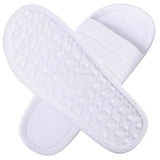 Comfort White Slide Sandals For Women's- In Bulk