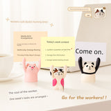 Cure Book Desktop Decoration Station Inspirational Come on Office Computer Decoration Good Things Little Pig Gift Girl