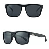 Fashionable Square Vintage Polarized Sunglasses