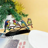 Table Decoration, Contemporary Metal Bird Ornament for Home
