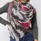 Ethnic Printed Scarf - Vibrant and Stylish Accessories for a Boho-Chic Look