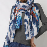 Ethnic Printed Scarf - Vibrant and Stylish Accessories for a Boho-Chic Look