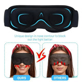 3D Sleep Mask Travel Rest Eye mask  Sleeping Mask Block Out LightAid Cover Pad Soft Blindfold Relax Massager Beauty Better Tools