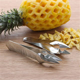 1007GG Stainless Steel Strawberry Huller Fruit Peeler Pineapple Corer Slicer Cutter Kitchen Knife Gadgets Pineapple Slicer Clips New