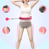 Adjustable Sport Hoops Abdominal Waist Exercise Detachable Hoola Massage