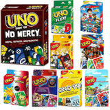 ONE FLIP! Board Games Playing Cards UNO No mercy TOTORO Christmas No mercy uno Card Game for Children Adults Kid Birthday Gift T