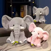 Cute Elephant Soft Stuffed Animal Plush Toy - Assorted