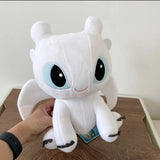 2808TA Hot Plush How to Train Your Dragon Toys Kawaii White black dinosaurs Animal Stuffed Plush Toys In Stock Plush kid Birthday Gifts