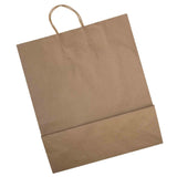 Wholesale 19 Inch Kraft Paper Grocery Shopping Bags