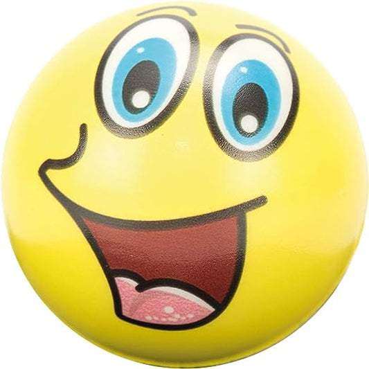 Silly Face Stress Reliever Ball  (Sold by dozen)