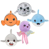 Sea Life Soft Plush Kids Toys In Bulk- Assorted