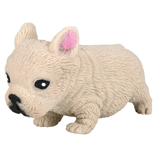 Wholesale 3.5" Stretchy Squish Bulldog For Kids- Assorted