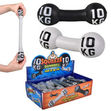 Squeeze Dumbbell Kids Toy in Bulk - Assorted