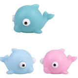 Squeezy Dolphin With Pop Out Eyes Toys In Bulk- Assorted