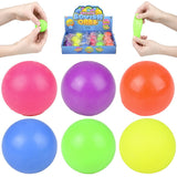 Squish Sticky Neon Orbs For Kids In Bulk- Assorted