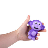 Soft Squish Monkey Fidget Kids Toy In Bulk- Assorted