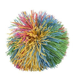 Rainbow Color Bouncy string Ball Kids Toys In Bulk- Assorted