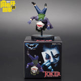 Clown Heath Ledger Hand-Made Car Decoration Model Batman The Dark Knight Joker Doll Q Version DC Peripheral