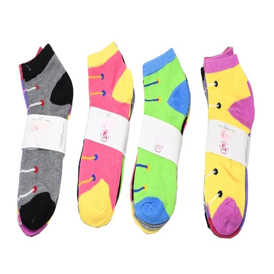 Wholesale Ladies Casual Ankle Socks MOQ -12 pcs